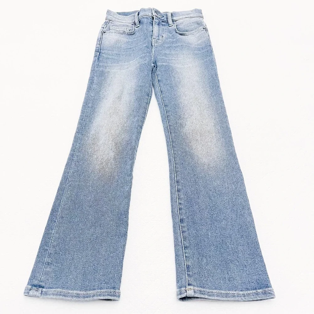 Current Elliott Bootcut Denim Vintage Wash Denim Jeans SZ25